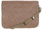 Sacoche bandoulière suisse PureTrash en laine 600 g/m² 40 x 30 cm sangle textile