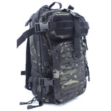Sac à dos 27 L Assault Pack polyester 600D MOLLE à découpe laser