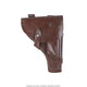 Holster de ceinture russe en cuir pour pistolet Tokarev, surplus d'occasion