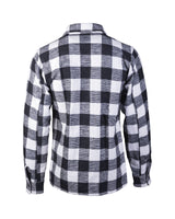 Chemise type bûcheron Mil-Tec en coton 330 g/m² à deux poches de poitrine boutonnées
