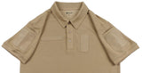 Polo Tactical MFH en polyester à fibres Coolmax avec deux poches de bras