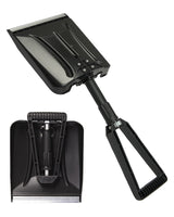 Pelle à neige pliable Mil-Tec en polycarbonate ABS 680 g lame 24 x 28 cm bord alu
