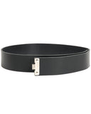 Ceinturon Mil-Tec en croûte de cuir de vachette 45 mm à fermeture métallique