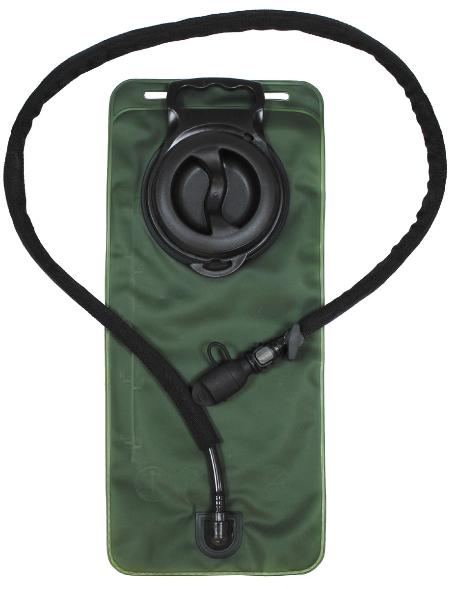 Poche à eau MFH en TPU 2,5 L à grande ouverture 8,5 cm avec tube et embout