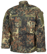Veste de combat US ACU MFH Rip Stop 100 % coton col montant et poches de manche
