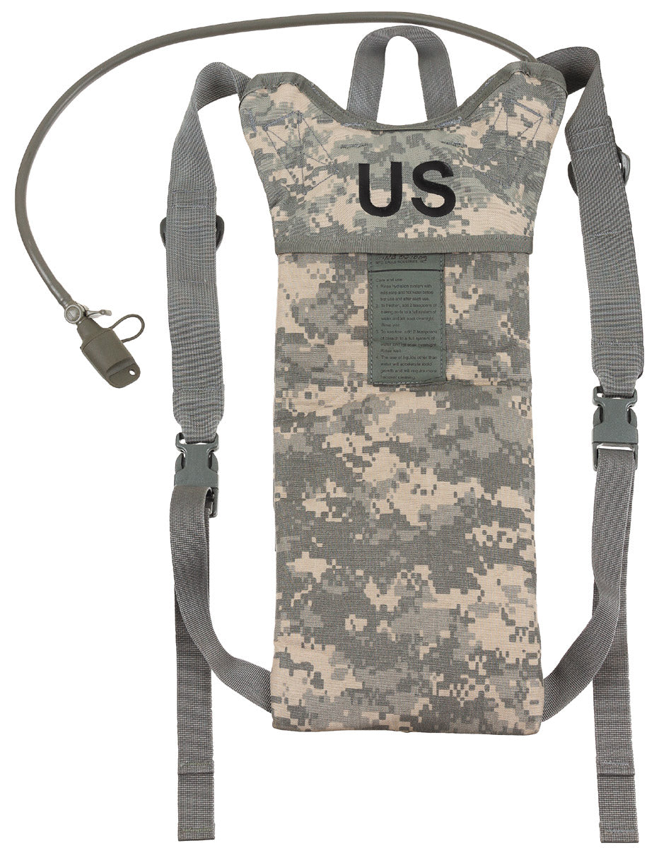 Sac d'hydratation américain, motif AT Digital, surplus d'occasion
