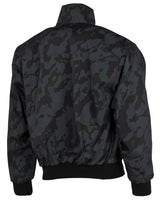 Blouson MFH English Style à col montant boutonné et doublure à carreaux