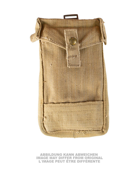 Porte-chargeur fermé type britannique M37, pochette de paquetage d'occasion