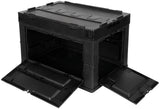 Caisse pliable MFH en polypropylène 20 et 60 l empilable à couvercle intégré