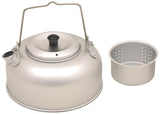 Bouilloire à thé Fox Outdoor en aluminium 950 ml avec filtre et anse rabattable