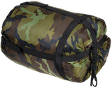 Sac de couchage sarcophage MFH garnissage 2 couches confort 2,4 °C extrême -19,6 °C
