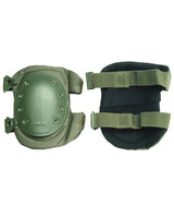 Genouillères Mil-Tec Pro en polyester, coque bimatière et rembourrage 360 g/m²