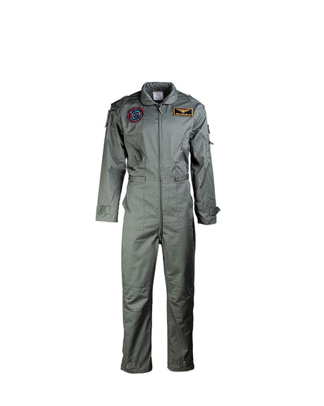 Combinaison de vol type US Mil-Tec enfant en polycoton avec quatre écussons amovibles