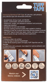 Ruban de réparation adhésif Tuff Tape Stormsure 7,5 cm de large en 50 et 100 cm
