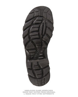 Bottes à lacets de sapeur-pompier Baltes de la Bundeswehr, surplus militaire d'occasion