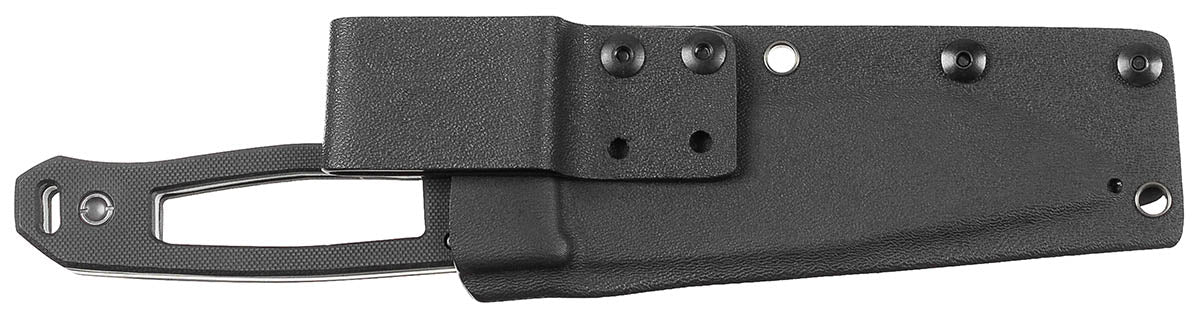 Couteau Scorpion Fox Outdoor pleine soie lame 11,5 cm manche G10 gaine Kydex