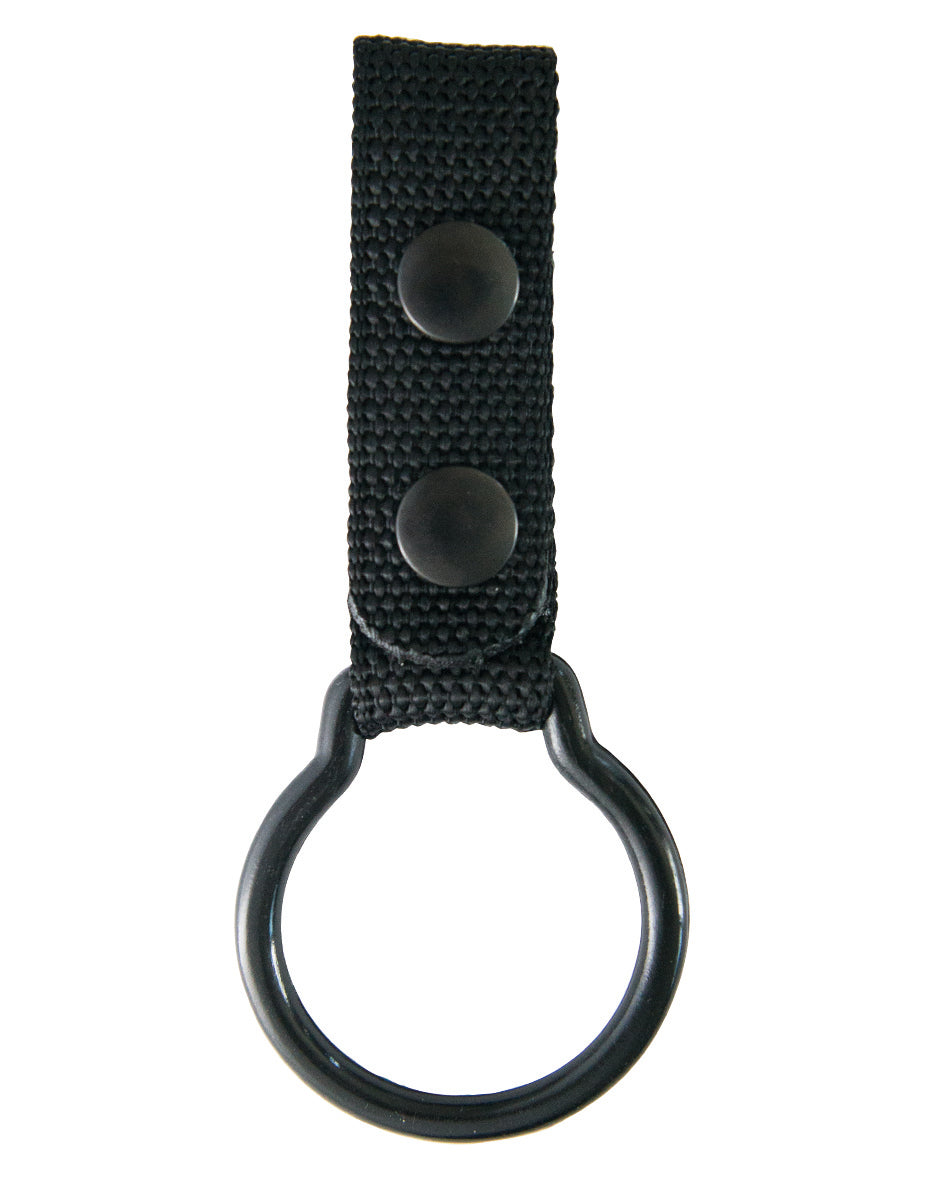 Porte-lampe torche Mil-Tec pour ceinturon anneau métal 45 mm à boutons-pression