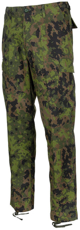 Pantalon de combat US BDU MFH motif TAZ à glissière polycoton 65/35 taille réglable