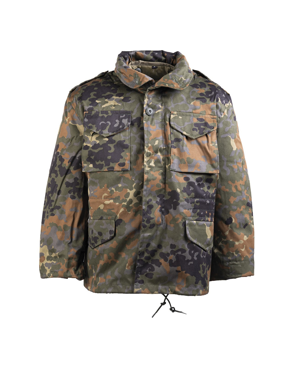 Veste M65 type US Mil-Tec enfant en polycoton twill à doublure matelassée amovible