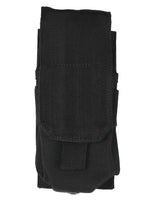 Porte-chargeur simple 5.56 mm M4 M16 Mil-Tec en polyester enduit PVC 8 × 5 × 17 cm