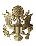 Insigne de béret Mil-Tec coiffe officier US Army en cuivre 100 % à épingler