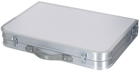 Table de camping pliante Fox Outdoor en aluminium à deux hauteurs 25 et 55 cm