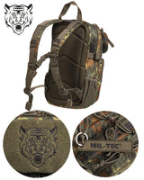 Sac à dos d'assaut type US Mil-Tec pour enfant 14 litres en polyester 600D enduit