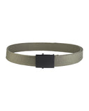 Ceinture Mil-Tec type Bundeswehr en polyester 40 mm à boucle métallique 130 cm