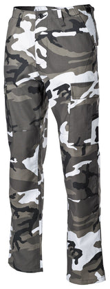 Pantalon de combat US BDU MFH polycoton 65/35 genoux et fessier renforcés six poches