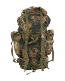 Sac à dos de combat type Bundeswehr Mil-Tec 65 litres en polyester enduit PVC