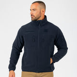 Veste polaire Fitté polyester 390 g/m² fermeture à glissière pleine longueur