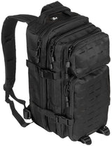 Sac à dos d'assaut MFH US Assault I Laser 30 L à découpe laser et ceinture ventrale