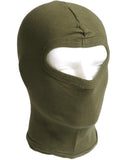 Cagoule Mil-Tec en coton côtelé fin avec ouverture aux yeux pour port sous casque