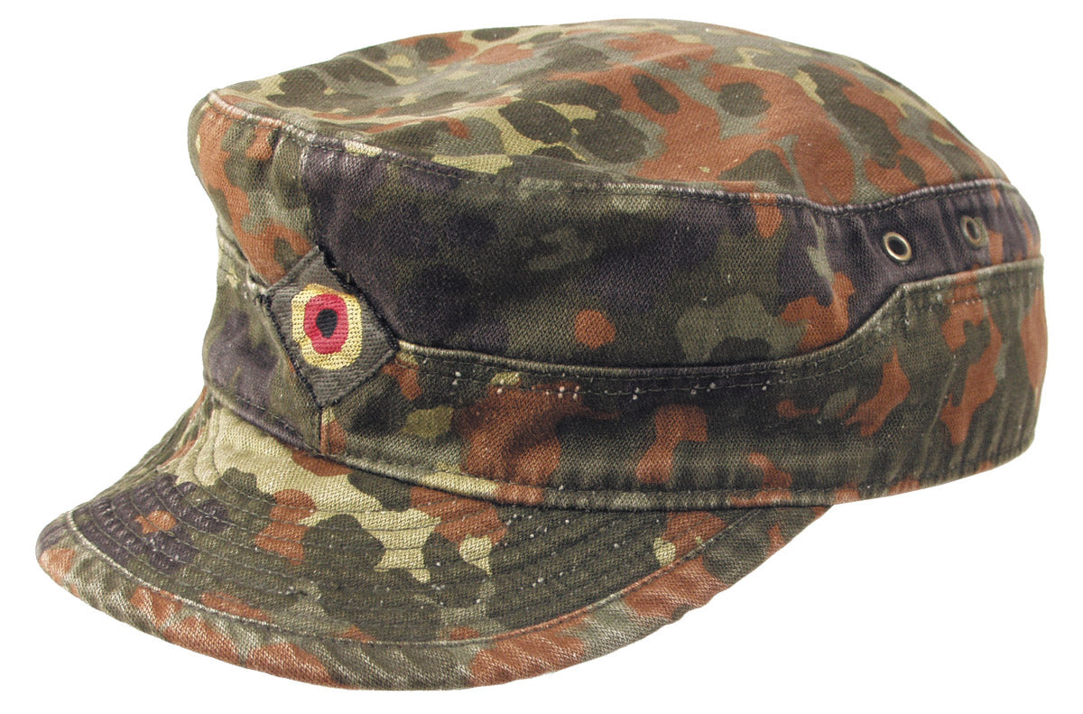 Casquette de travail allemande, surplus d'occasion pour le service et le bivouac, lot de 10