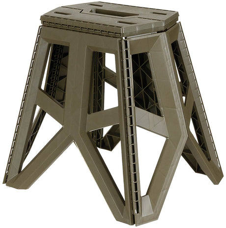 Tabouret de camping pliant Fox Outdoor en polypropylène hauteur 40 cm charge 100 kg