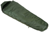 Sac de couchage modulaire MFH type GI Patrol en nylon Rip Stop jusqu'à -1 °C