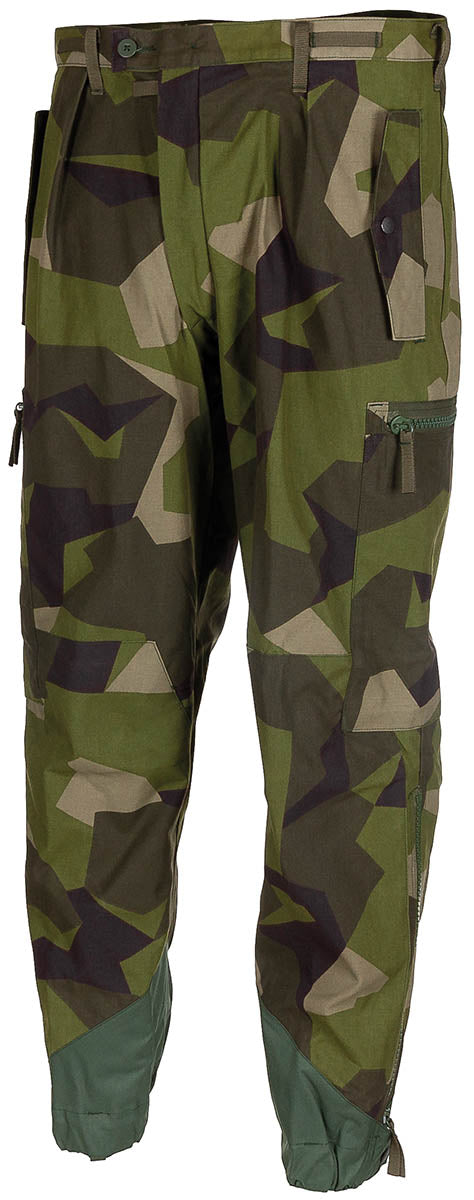 Pantalon de combat suédois M 90, surplus comme neuf pour le terrain, lot de 5