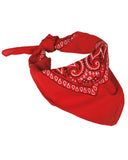 Bandana Mil-Tec type western en coton 54,5 x 54,5 cm à nouer au cou ou sur la tête
