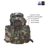 Sac à dos Patrol Equipement Intervention 100 litres avec sur-sac intégré