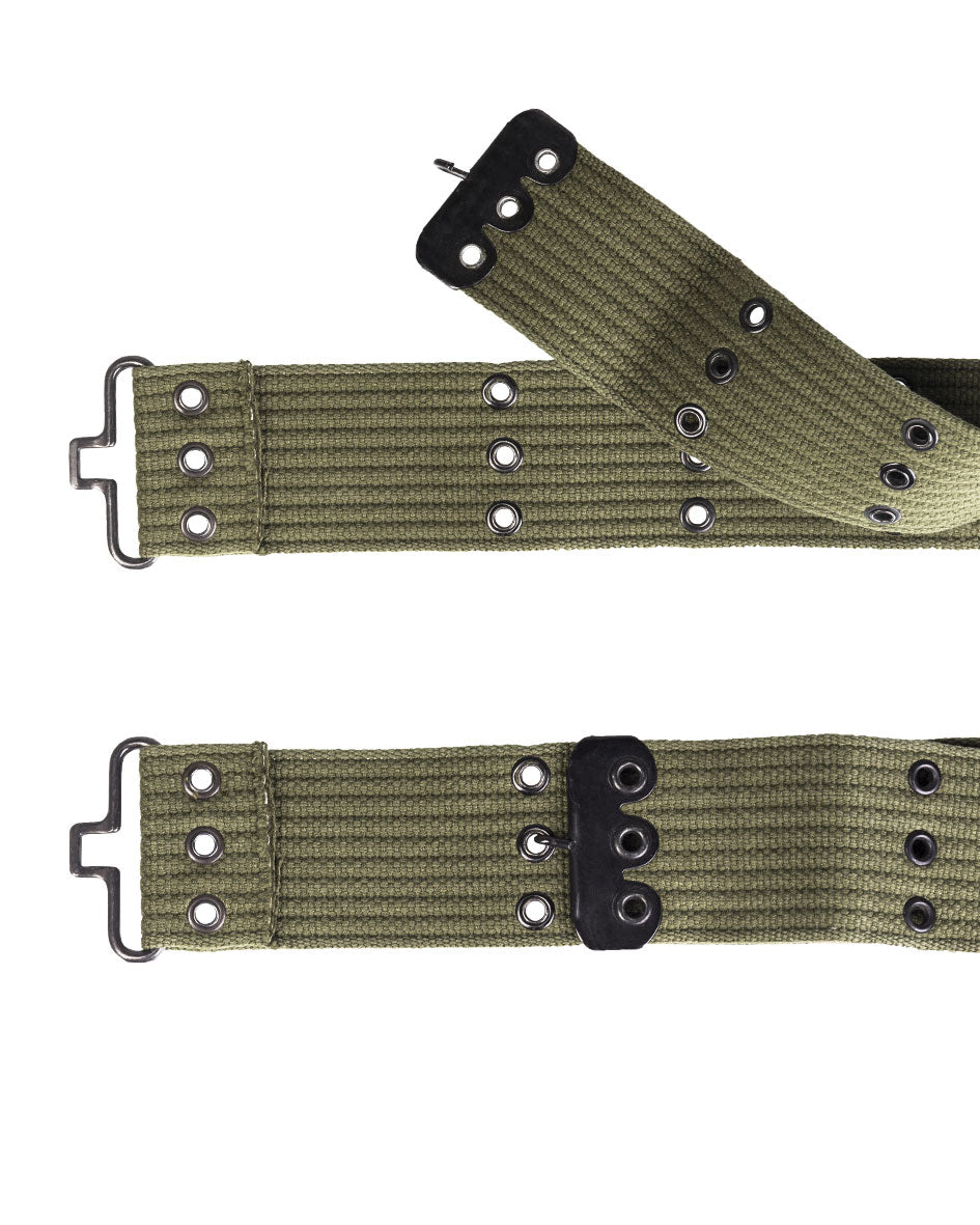 Ceinturon de combat type US Mil-Tec en coton polyester 5,5 cm de large sur 122 cm