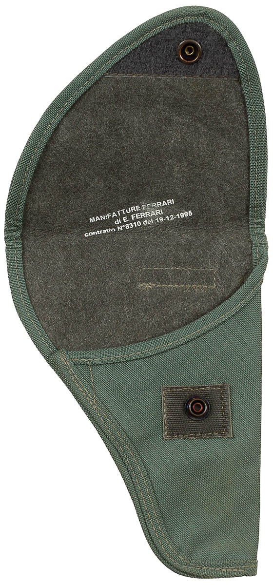 Étui de pistolet italien Typ I en toile de coton, surplus d'occasion, lot de 10