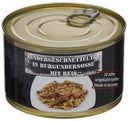 Conserve de plat cuisiné au bœuf MFH 400 g sans conservateur ni exhausteur