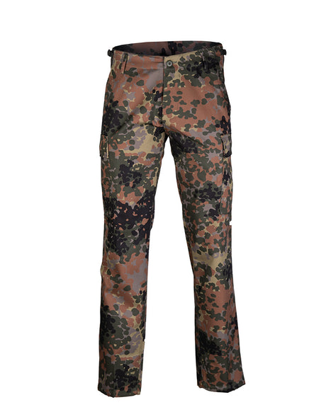 Pantalon de combat Mil-Tec type BDU en polyester-coton 80/20 à jambe droite