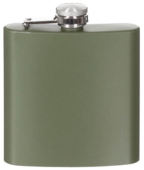 Flasque de poche galbée Fox Outdoor en acier inoxydable 225 ml de 115 grammes