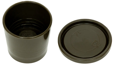 Saupoudreur à épices Fox Outdoor 2 pièces en polypropylène emboîtables 6,6 cm