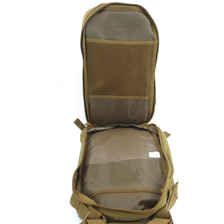 Sac à dos 27 L Assault Pack polyester 600D MOLLE à découpe laser