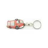 Porte-clés souple Patrol Equipement sapeurs-pompiers motif en relief quatre versions