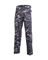 Pantalon de combat type BDU Mil-Tec en polycoton 80/20 six poches et taille réglable