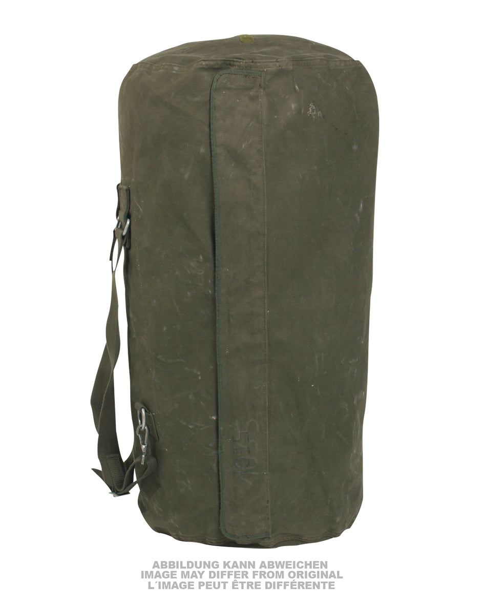 Sac de paquetage de la Bundeswehr en coton 85 x 41 cm avec sangles