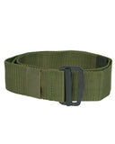 Ceinture de pantalon type BDU Mil-Tec en polyester 4,5 cm boucle plastique sans métal
